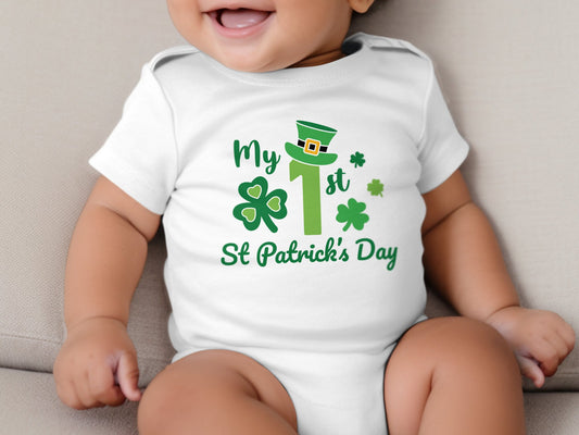 Baby's First St. Patrick's Day Bodysuit - Mardonyx T-Shirt