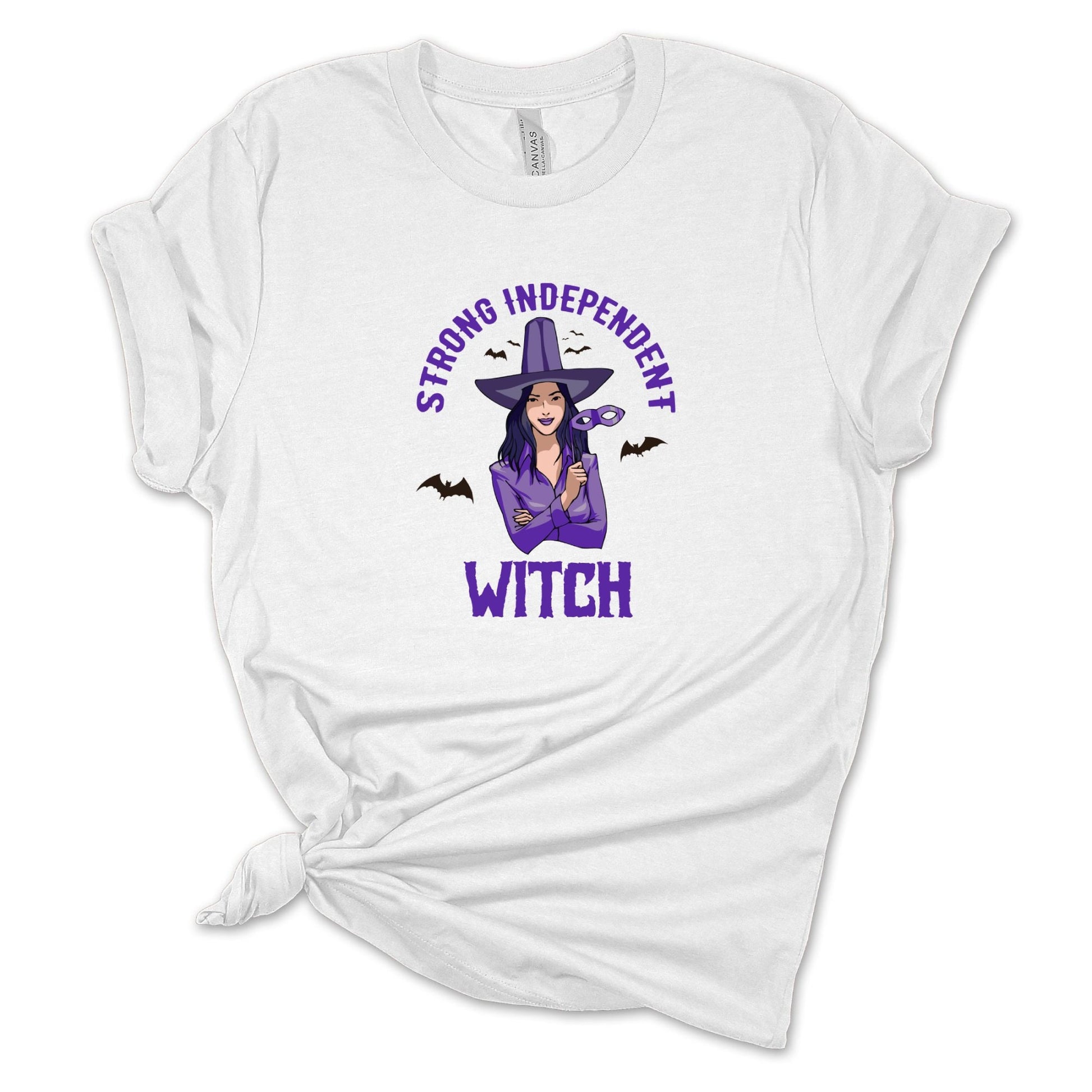 Strong Independent Witch T-Shirt, Witches Shirt, Halloween Tee, Witch Shirt, Occult Shirt, Unisex Tee
