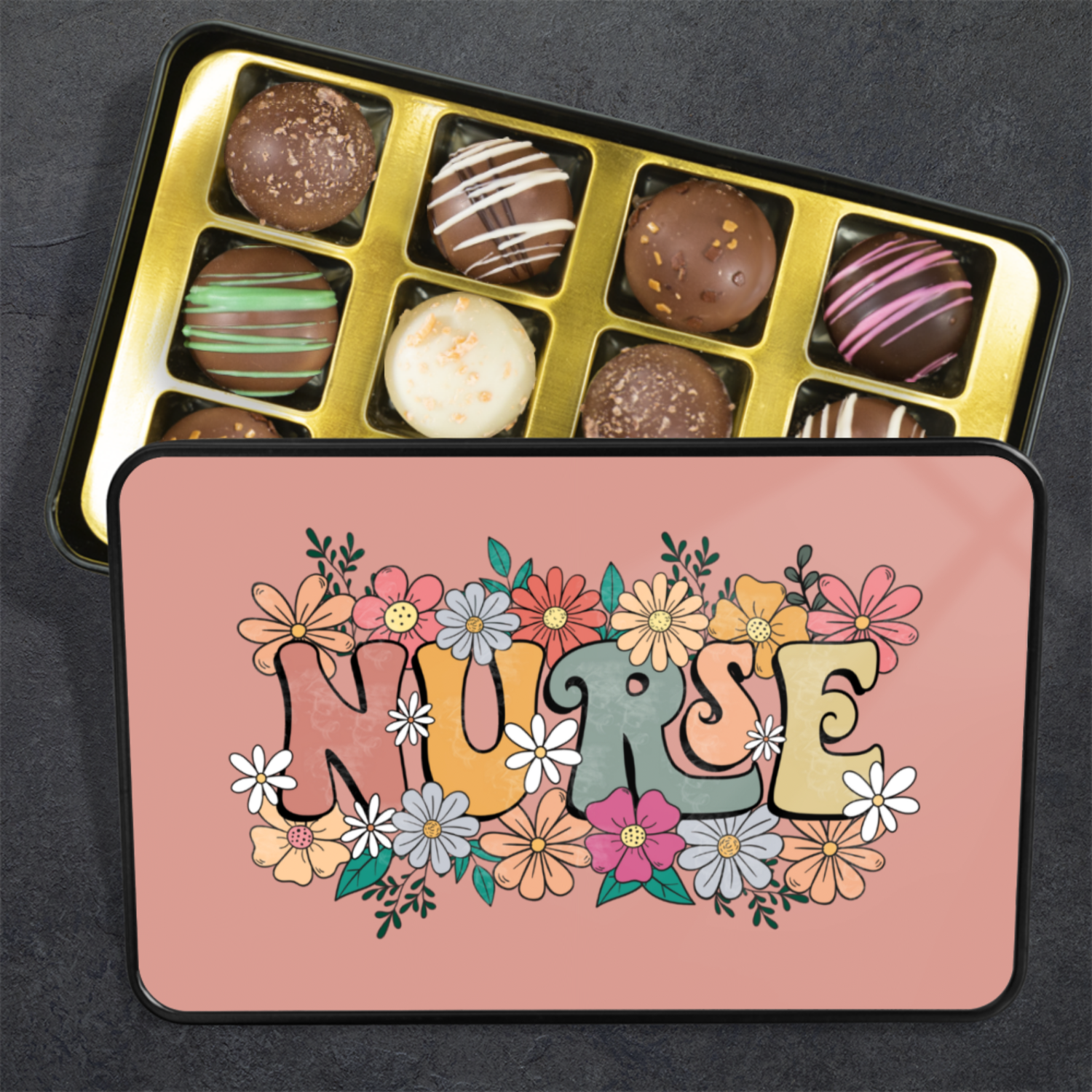 Chocolate Truffles Nurse Appreciation Gift - Gift for Nurse - Nurse Graduation Gift - Mardonyx Candy