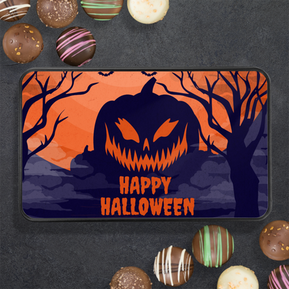 Happy Halloween Chocolate Truffles, Halloween Candy Gift - Mardonyx Candy