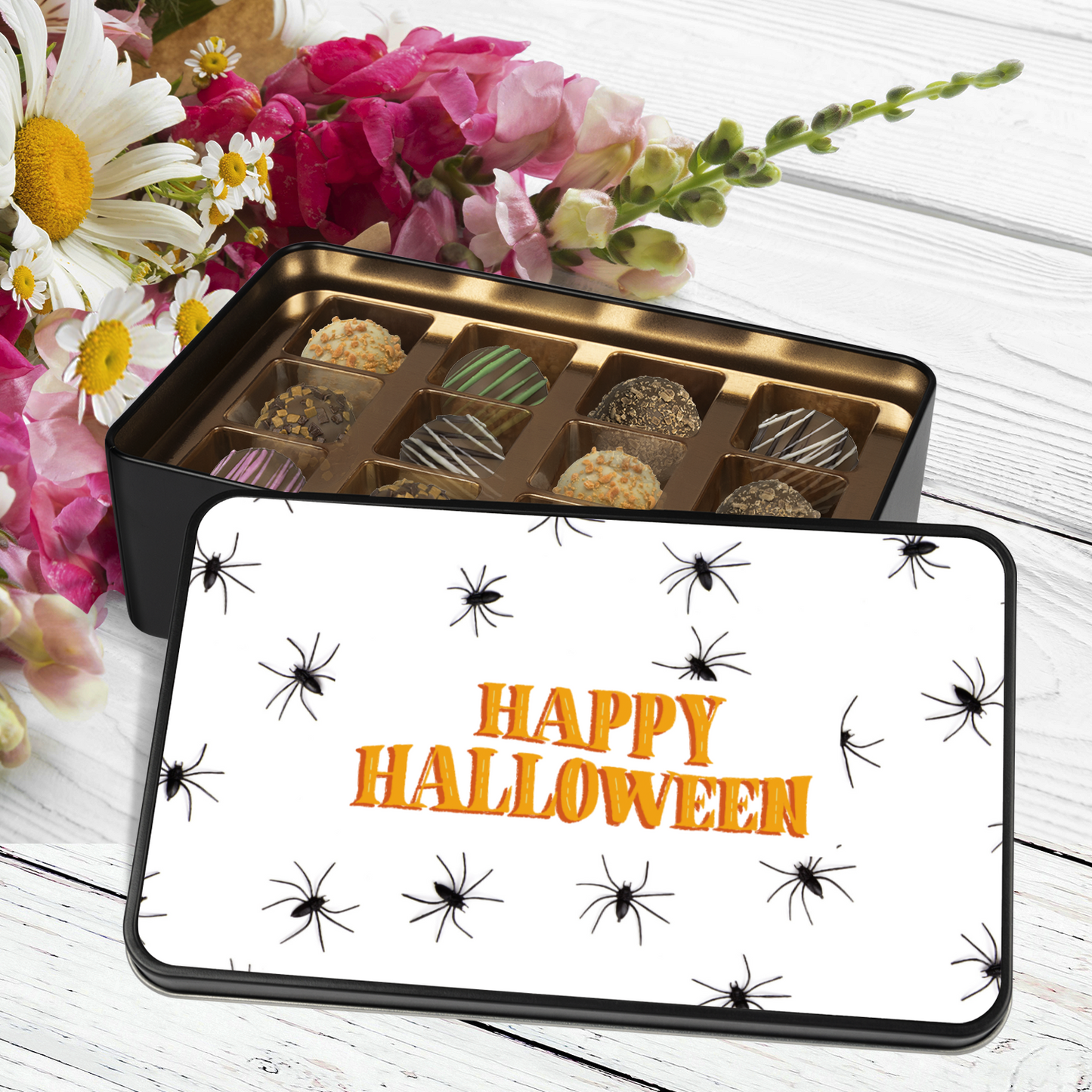 Halloween Chocolate Gift Box, Gourmet Chocolates Candy