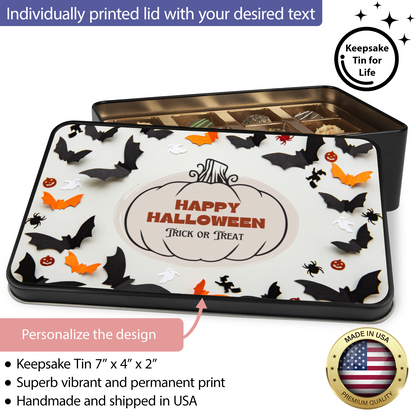 Halloween Chocolate Gift Box, Halloween Chocolate Truffles - Mardonyx Candy