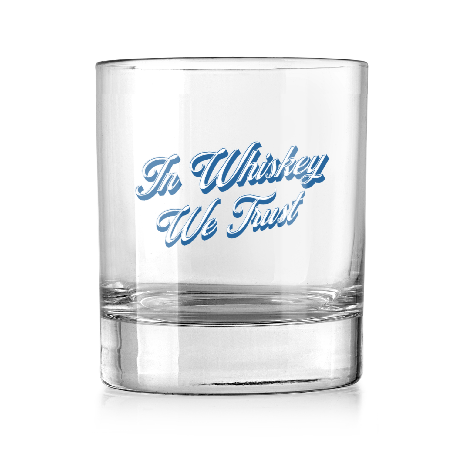 Funny Whiskey Glasses for Men, In Whiskey We Trust Whiskey Tumbler - Mardonyx