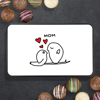 Mother's Day Chocolate Truffles Keepsake Tin Gift for Mom