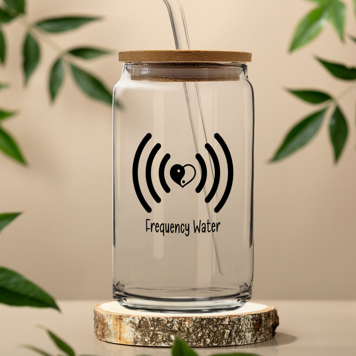 Frequency EMF  Healing Water Glass Drinking Glass