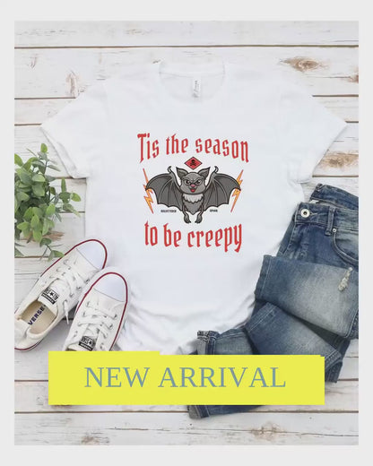 Tis the Season Halloween T-Shirt, Halloween T-Shirts For Women, Cute Fall Shirts, Fall T-Shirts, Boho Pumpkin Shirt, Cute Scary Tee