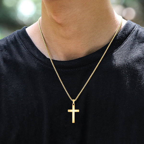 I Have Found The One My Soul Loves Gold Cross Christian Necklace - Song of Solomon