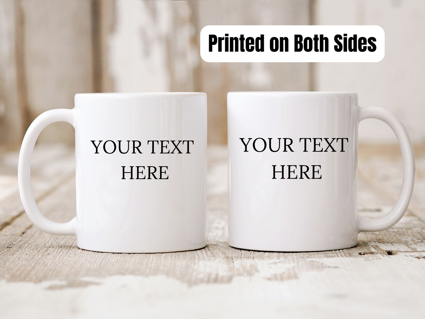 Personalized 11 oz Coffee Mug - Create Your Own Design