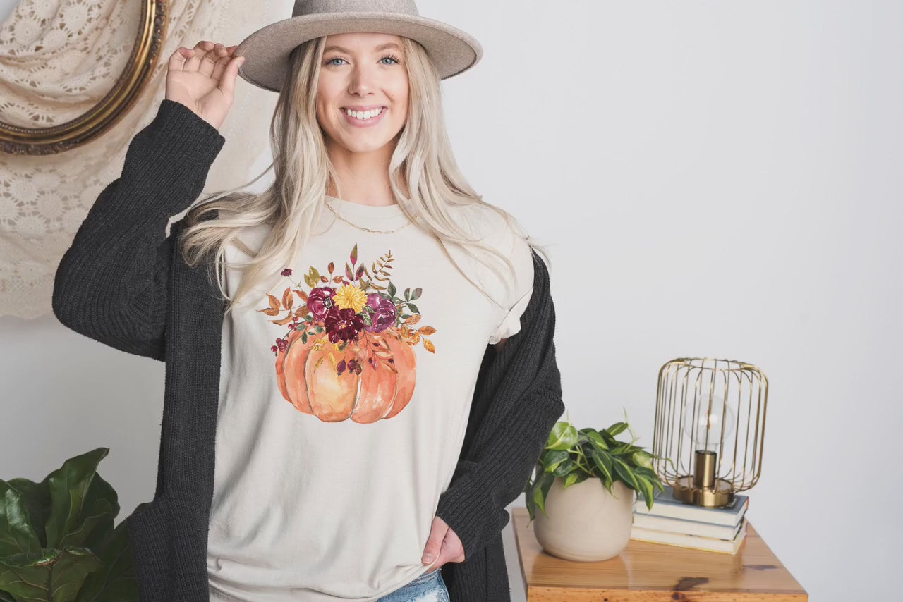 Pumpkin Fall T-shirts, Cute Pumpkin Shirt, Cute Fall Shirts, Thanksgiving Shirt, Pumpkin Spice Shirt, Vintage Pumpkins Shirt