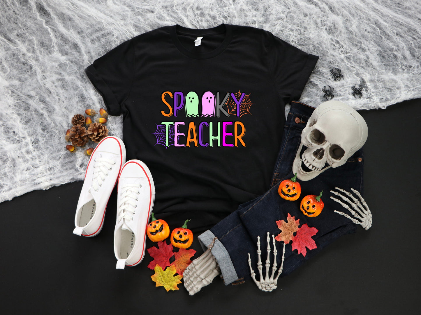 Spooky Teacher T-Shirt, Halloween Teacher Costume