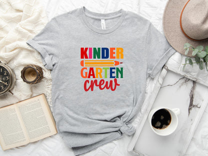 Kindergarten Teacher T-Shirt, Kindergarten Crew