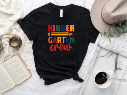 Kindergarten Teacher T-Shirt, Kindergarten Crew