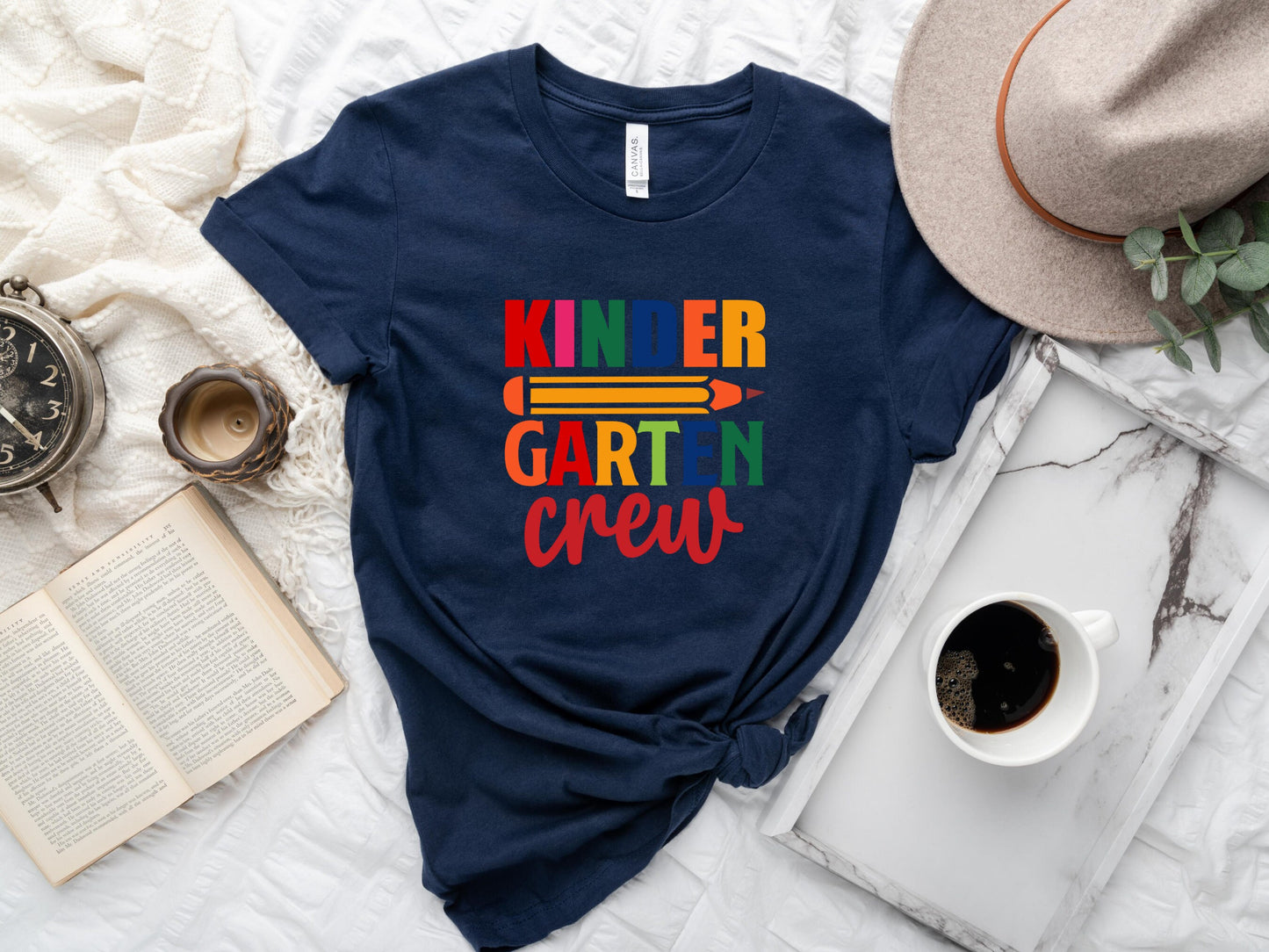 Kindergarten Teacher T-Shirt, Kindergarten Crew