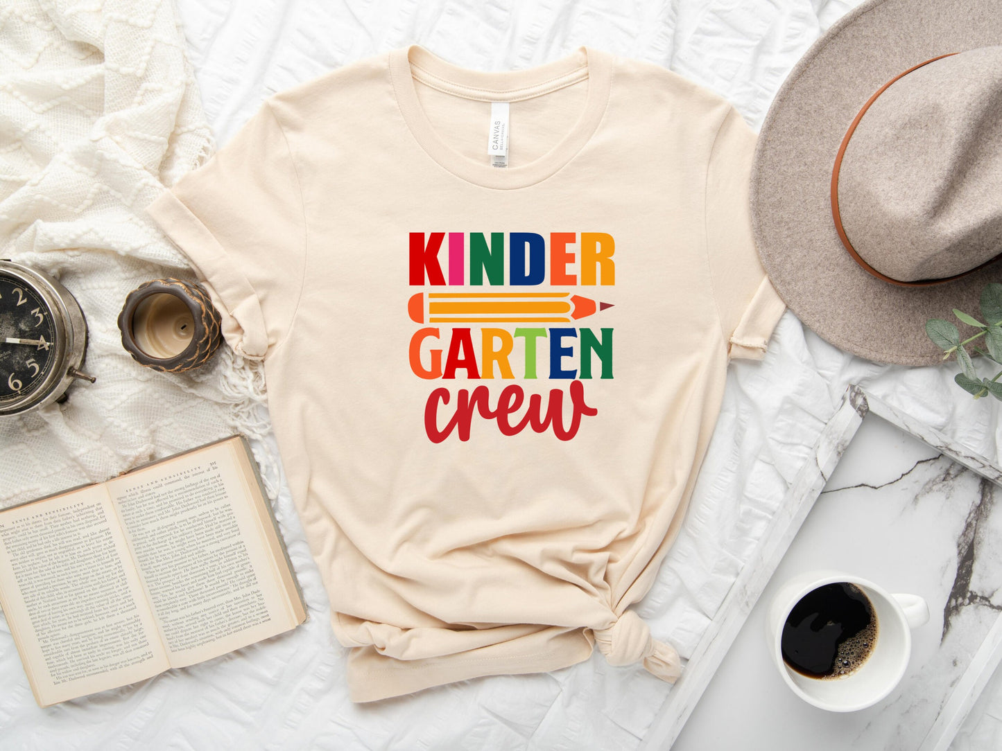 Kindergarten Teacher T-Shirt, Teacher Grade Gift, Kindergarten Grade Shirt, Grade Team, Kindergarten Teacher Squad Shirts