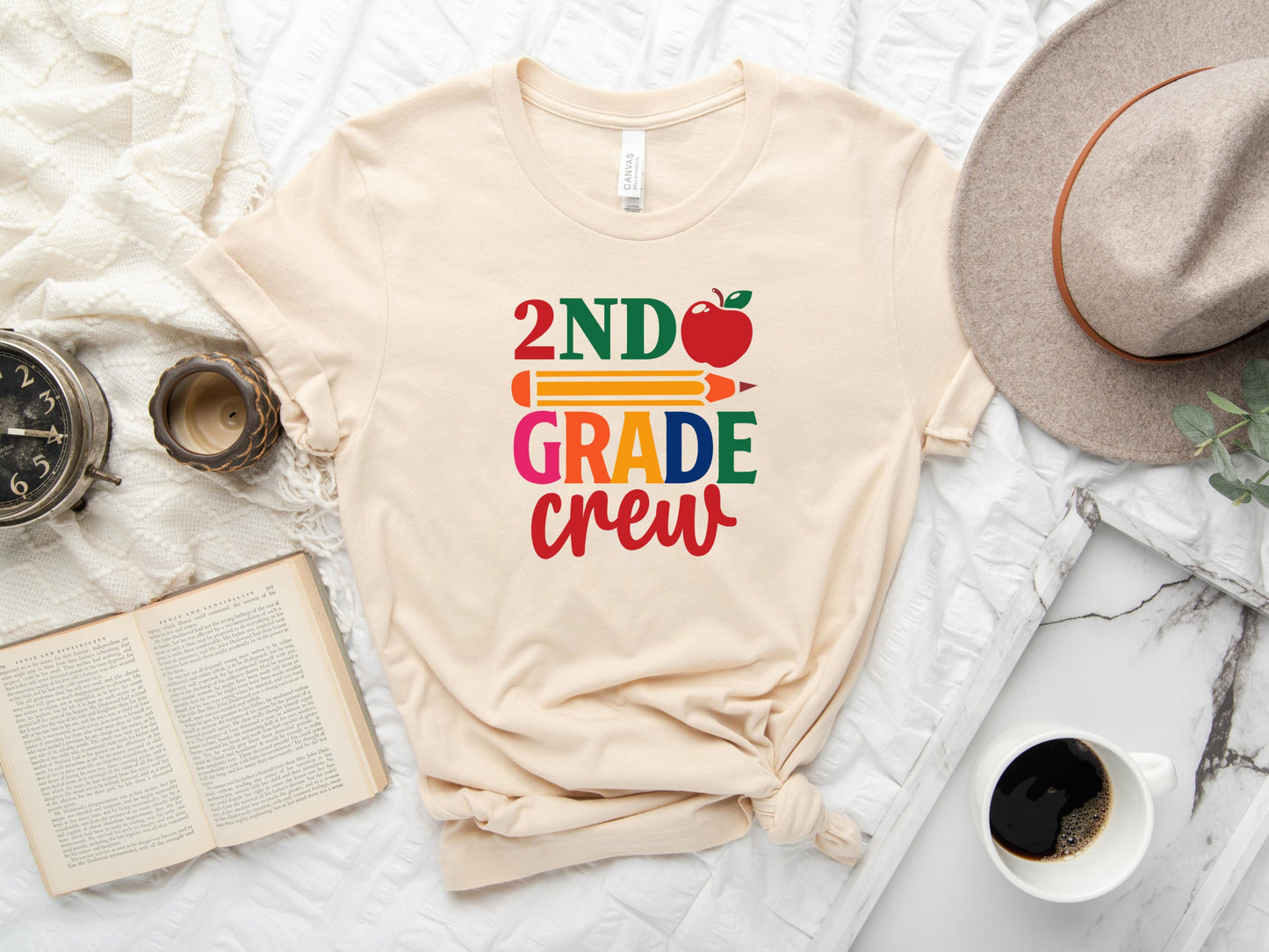 Second Grade Teacher T-Shirt, Teacher Grade Gift, 2nd Grade Tee, Second Grade T Shirt, 2nd Grade Team, Teacher Squad Shirts