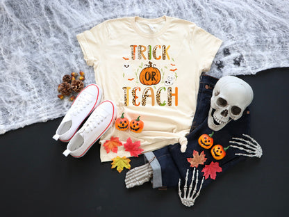 Teacher Trick or Teach Halloween T-Shirt