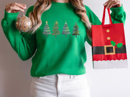 Women's Christmas  Tree Sweatshirt