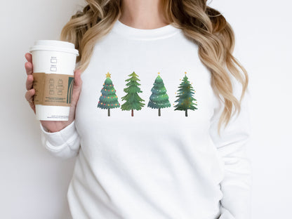 Women's Christmas  Tree Sweatshirt