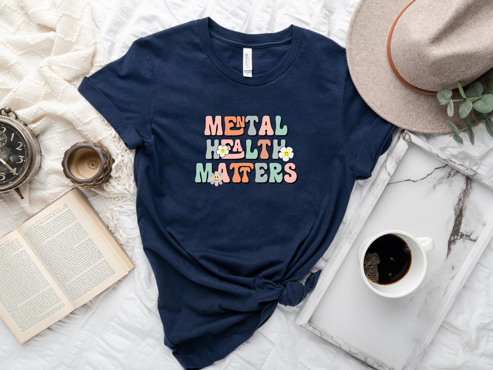 Mental Health Matters Shirt, Mental Health Shirt, Mental Health Awareness Shirt, Anxiety Shirt, Therapist Shirt, Psychologist Shirt - Mardonyx T-Shirt Olive / S