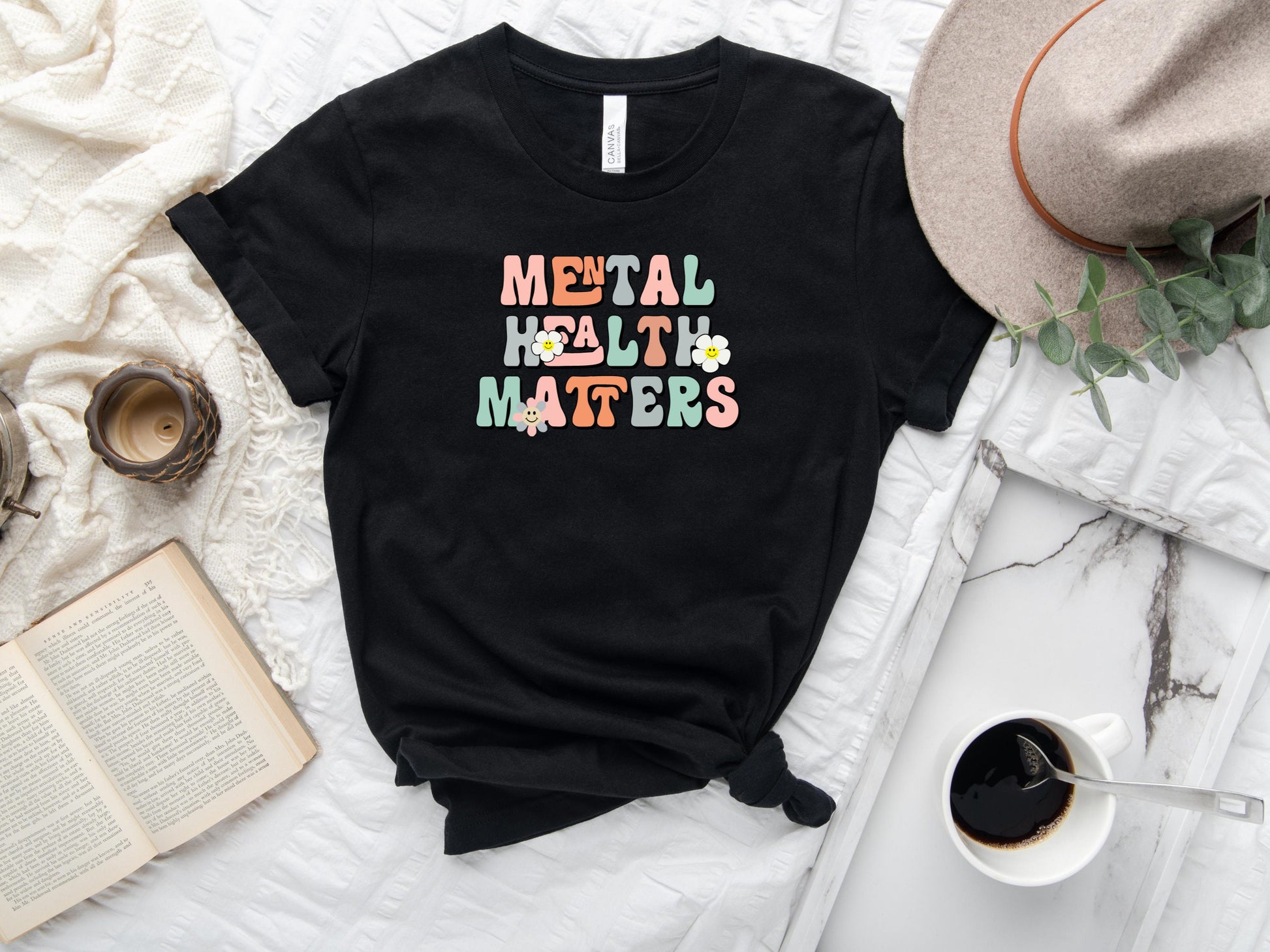 Mental Health Matters Shirt, Mental Health Shirt, Mental Health Awareness Shirt, Anxiety Shirt, Therapist Shirt, Psychologist Shirt - Mardonyx T-Shirt Athletic Heather / S