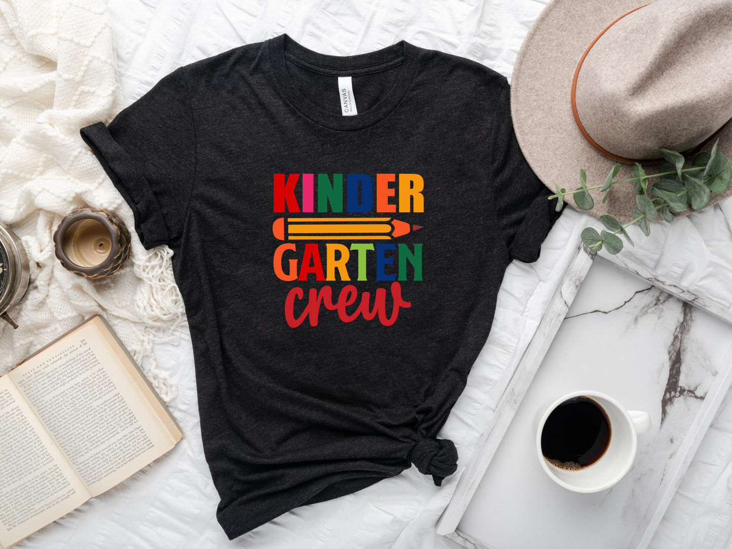 Kindergarten Teacher T-Shirt, Kindergarten Crew