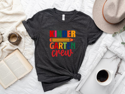 Kindergarten Teacher T-Shirt, Kindergarten Crew