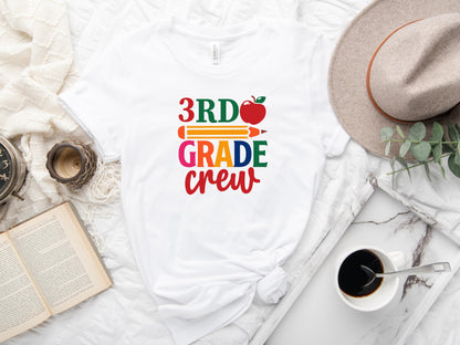 Third Grade Teacher Tshirt, Teacher Grade Gift, 3rd GradeTee, Third Grade T Shirt, 3rd Grade Team, Teacher Squad Shirts - Mardonyx T-Shirt Soft Cream / S