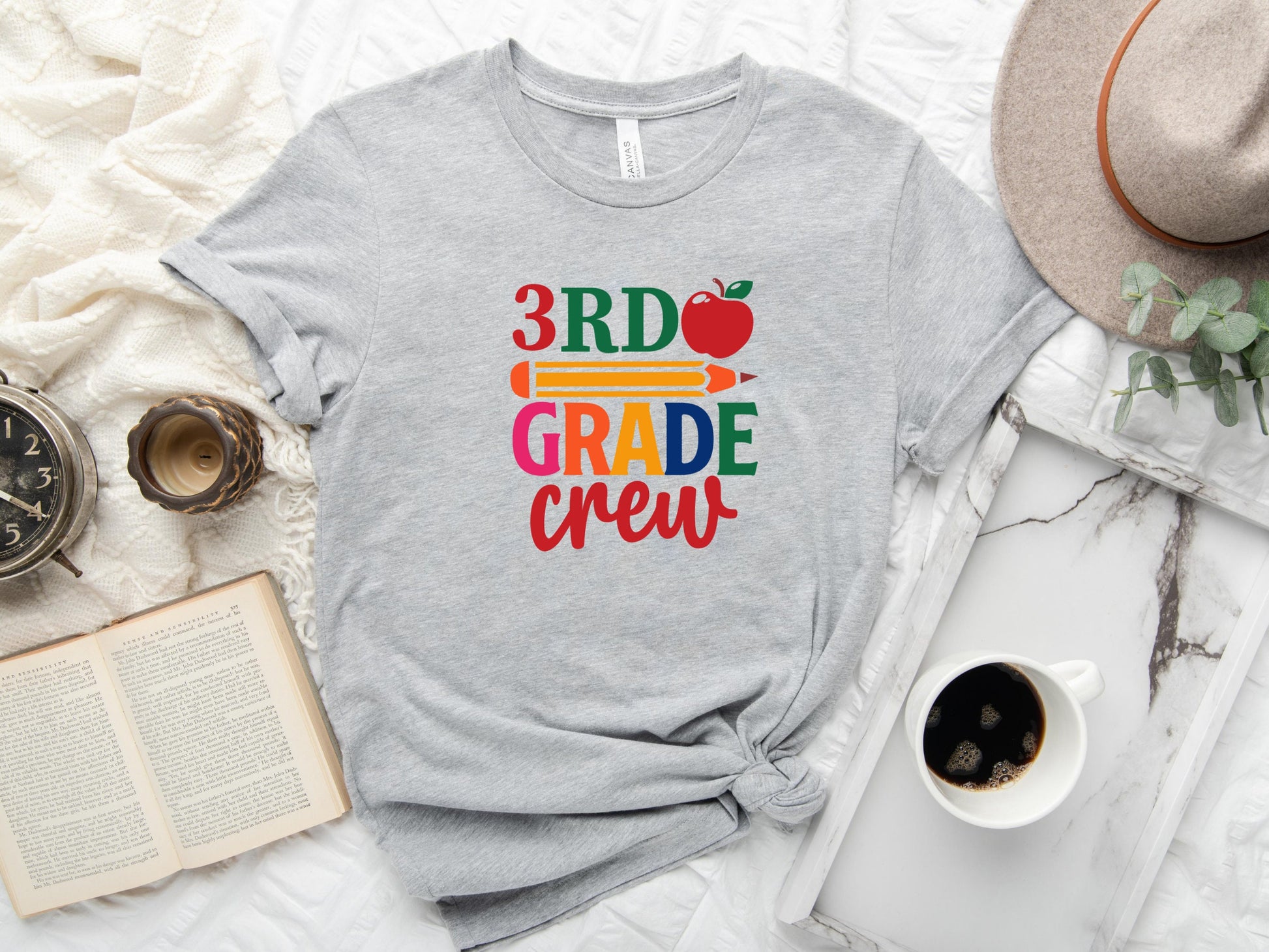 Third Grade Teacher Tshirt, Teacher Grade Gift, 3rd GradeTee, Third Grade T Shirt, 3rd Grade Team, Teacher Squad Shirts - Mardonyx T-Shirt White / S