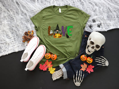 Halloween Gnomes Shirt, Gnome Lover Halloween T-Shirt - Mardonyx T-Shirt Olive / S