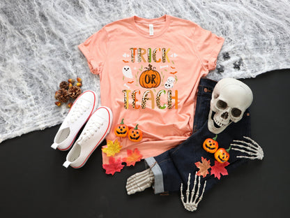 Teacher Trick or Teach Halloween T-Shirt