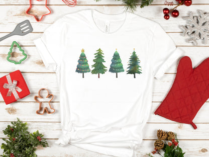 Christmas Trees Shirt, Christmas Shirts for Women, Christmas Tee, Shirts for Christmas, Holiday Tee, Cute Christmas T-Shirt, Holiday Party - Mardonyx T-Shirt