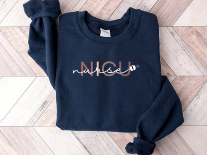 Nurse Sweatshirt, NICU Nurse Crewneck Sweatshirt for Neonatal ICU Shirt, nicu Nurse Sweatshirt,Nurse Sweater,Nurse Gift, Nurse Appreciation