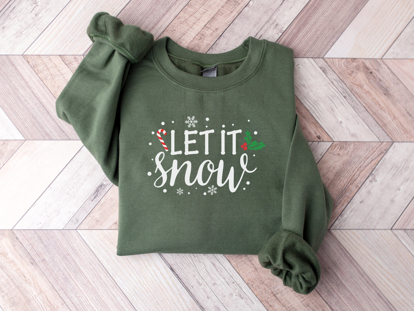 Let It Snow Sweatshirt, Christmas Shirt, Christmas Gift, Let It Snow, Christmas Sweatshirt, Christmas Outfit, Christmas Party Shirt