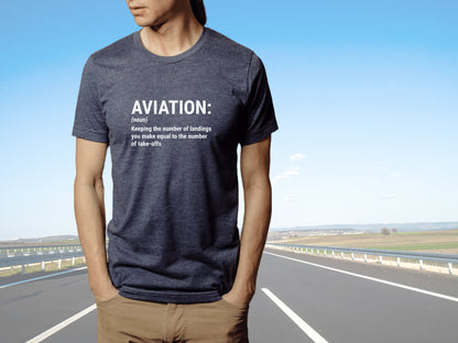 Aviation Pilot Shirt, Aviation Noun Shirt, Alphabet Flying Pilot Gift, Gifts for Pilot Shirt, Airline Pilot Shirt, Aviation Shirt - Mardonyx T-Shirt Heather Deep Teal / S