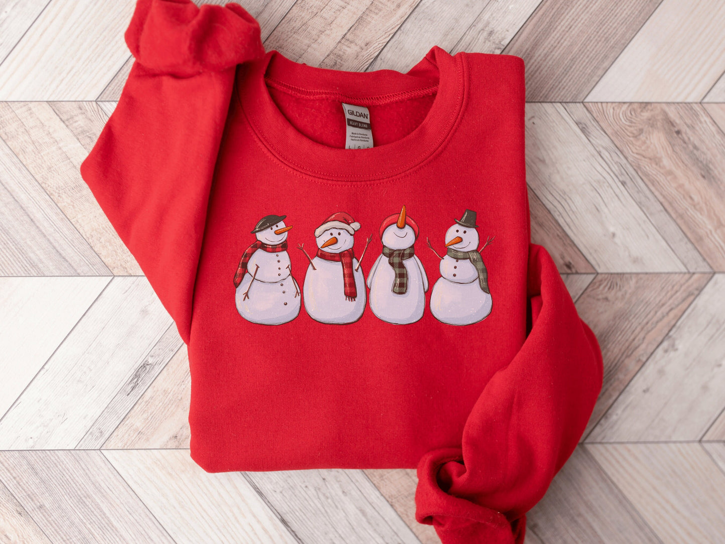 Womens Christmas Snowman Sweatshirt, Snowman Sweater, Christmas Snowman , Winter Sweatshirt, Holiday Sweaters for Women