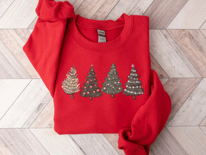 Womens Christmas Sweatshirt, Christmas Crewneck