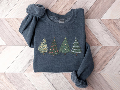 Womens Christmas Sweatshirt, Christmas Crewneck