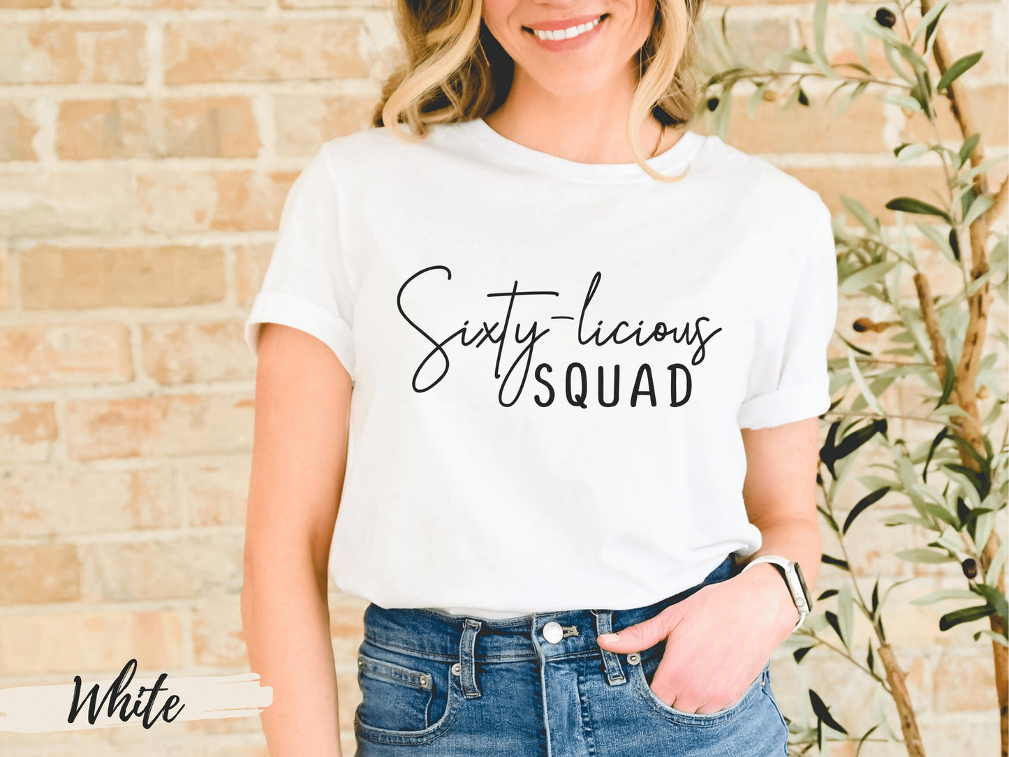 Hello Sixty Shirt, Birthday Group Shirts, Birthday Crew, Birthday Squad, 60th Birthday Tee, Birthday Gift, Birthday Party Tees, Gift for Her