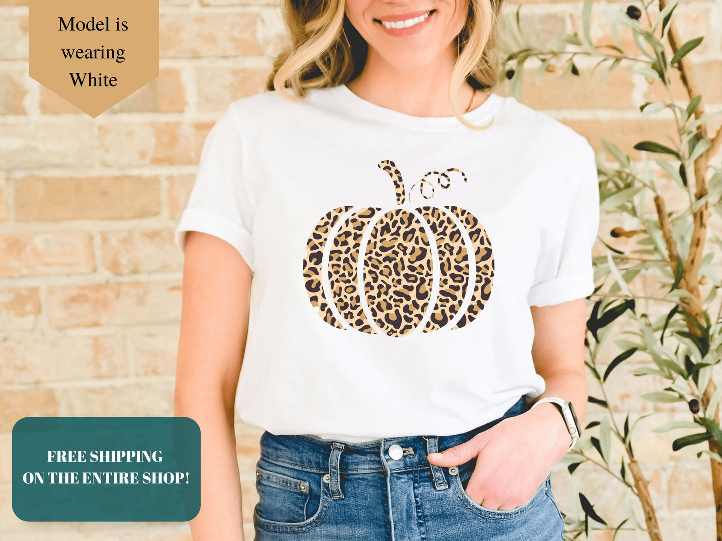 Leopard Pumpkin Halloween Shirt, Cheetah Pumpkin Shirt