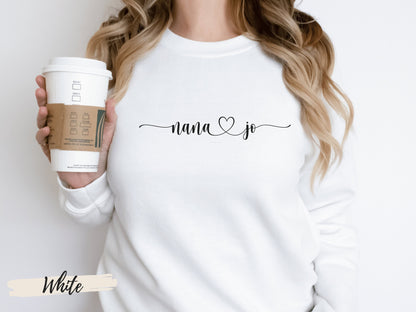 Personalized Gifts for Nana Grandma Shirt,Grandma Shirt, Gift for Grandma, Grandmother Shirt, New Grandma Shirt, Custom Grandma Shirt