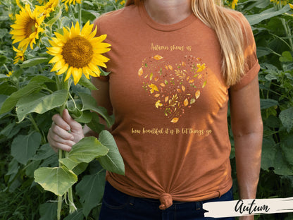 Women's Fall Shirt,Autumn Thanksgiving T-Shirt