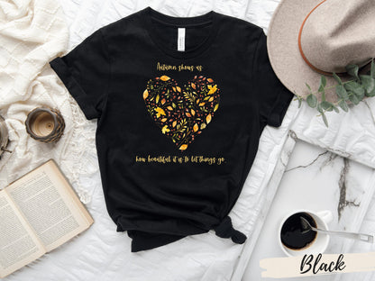 Women's Fall Shirt,Autumn Thanksgiving T-Shirt