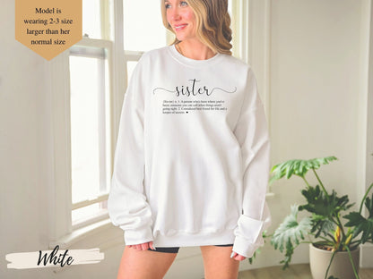 Sister Definition Sweatshirt