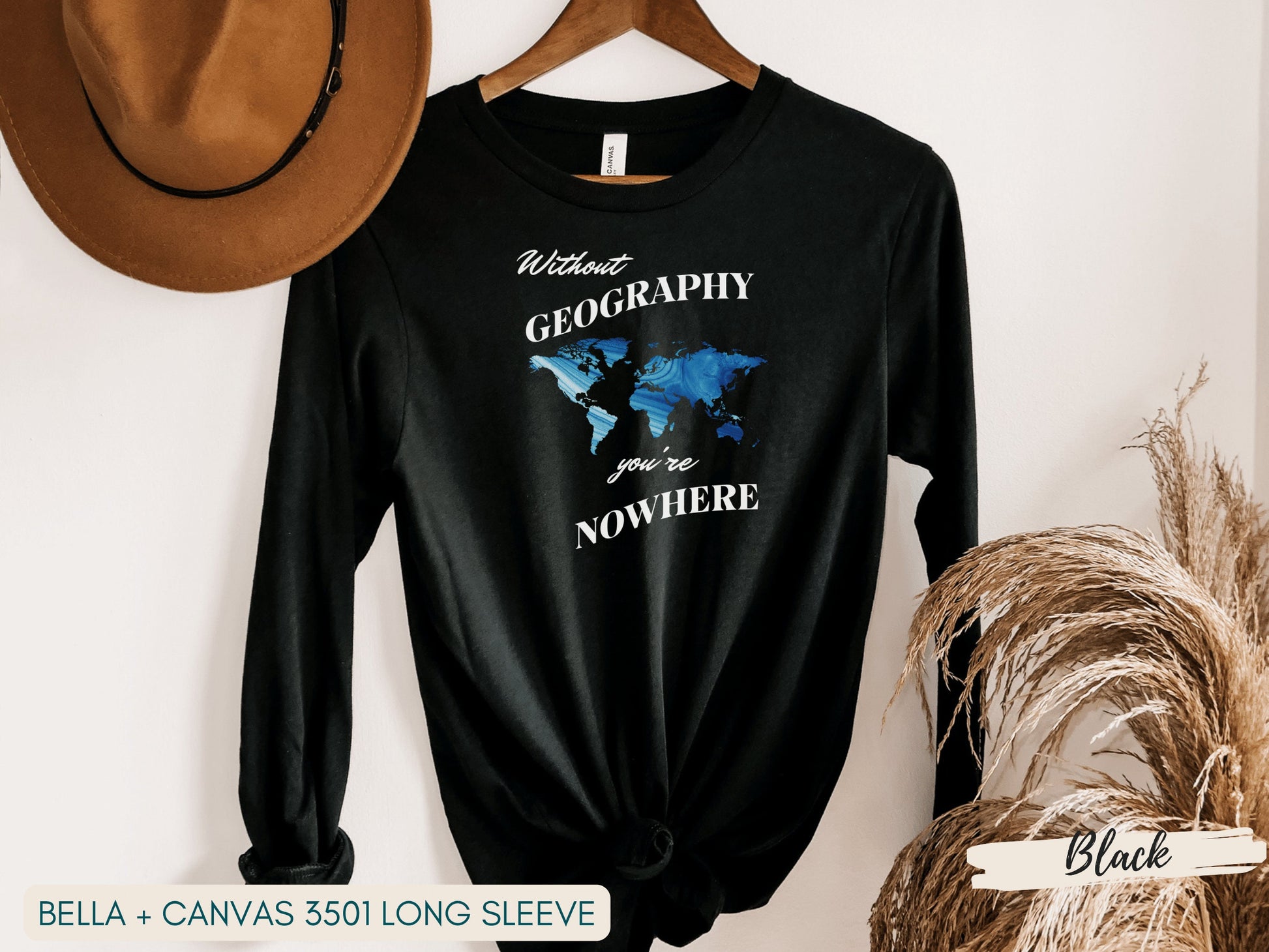 Geography Teacher Shirt, Without Maps You're Nowhere Shirt, Gifts for Teacher, Map Lover Gift, Travel Lover Gift - Mardonyx T-Shirt