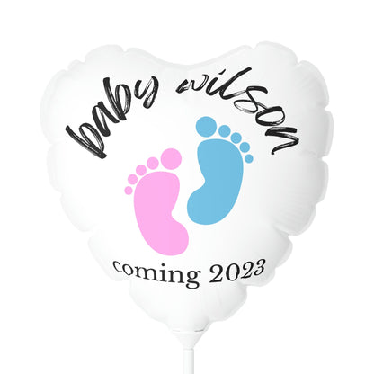 Custom Baby Shower Balloons - Mardonyx