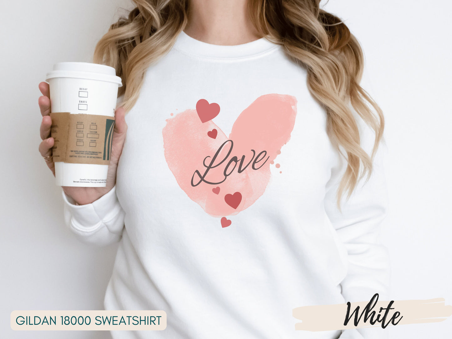 Heart Valentines Day Shirt for Women, Valentine's Day Tee Shirt, Valentine Gift, Love Shirt