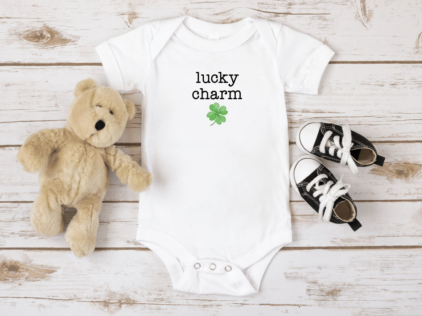 St Patrick's Day Baby Onesie® and Toddler Shirt, Lucky Charm Baby Shirt, Funny Irish Baby Gift