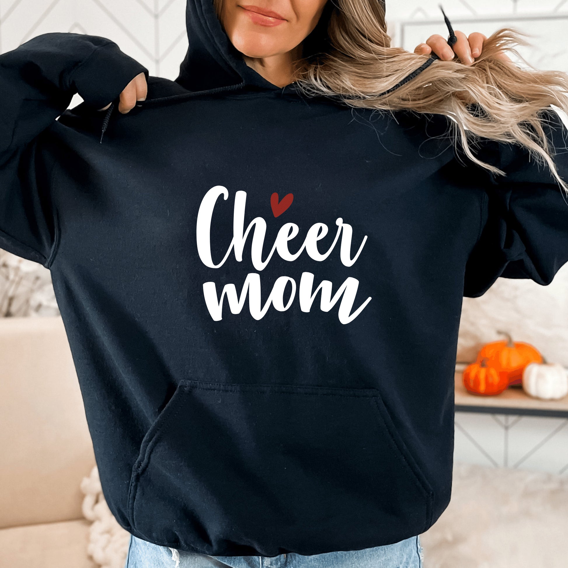 Cheer Mom Hoodie Cheerleader Mom Sweatshirt - Mardonyx Sweatshirt