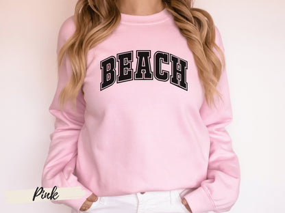 Beach Sweatshirt, Beach Sweater - Mardonyx Sweatshirt Athletic Heather / S