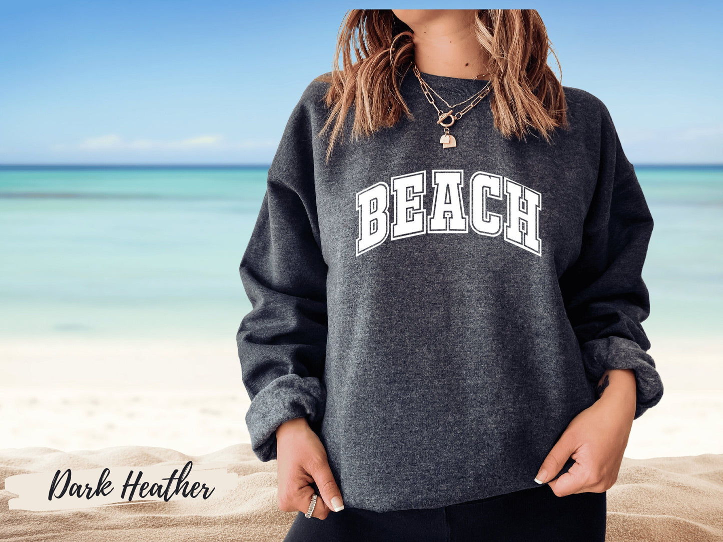 Beach Sweatshirt, Beach Sweater - Mardonyx Sweatshirt